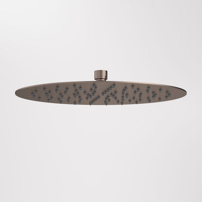 Caroma 300mm Round Rain Shower - Brushed Bronze