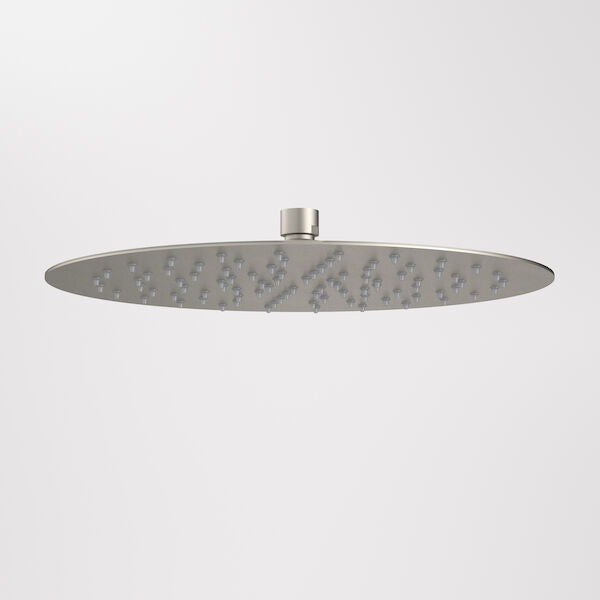 Caroma 300mm Round Rain Shower - Brushed Nickel