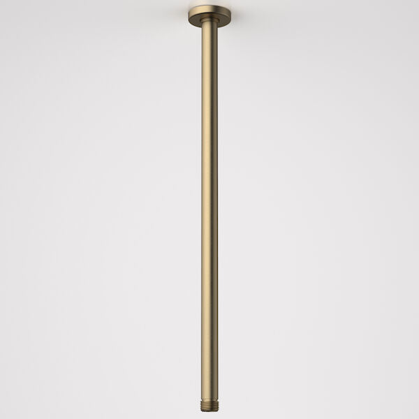 Caroma 500mm Ceiling Shower Arm - Brushed Brass