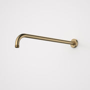 Caroma 415mm Right Angled Shower Arm - Brushed Brass