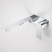 Caroma Urbane II 220mm Wall Basin / Bath Mixer - Round Cover Plate - Chrome