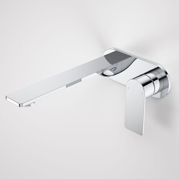 Caroma Urbane II 220mm Wall Basin / Bath Mixer - Round Cover Plate - Chrome