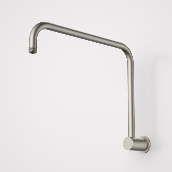 Caroma 460mm Upswept Shower Arm - Brushed Nickel