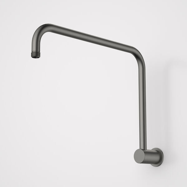 Caroma 460mm Upswept Shower Arm - Gunmetal