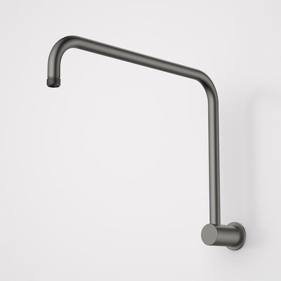 Caroma 460mm Upswept Shower Arm - Gunmetal