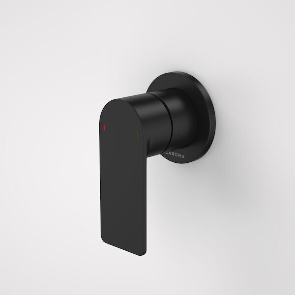 Caroma Urbane II Bath / Shower Mixer - Round Cover Plate - Matte Black