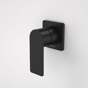 Caroma Urbane II Bath / Shower Mixer - Square Cover Plate - Matte Black