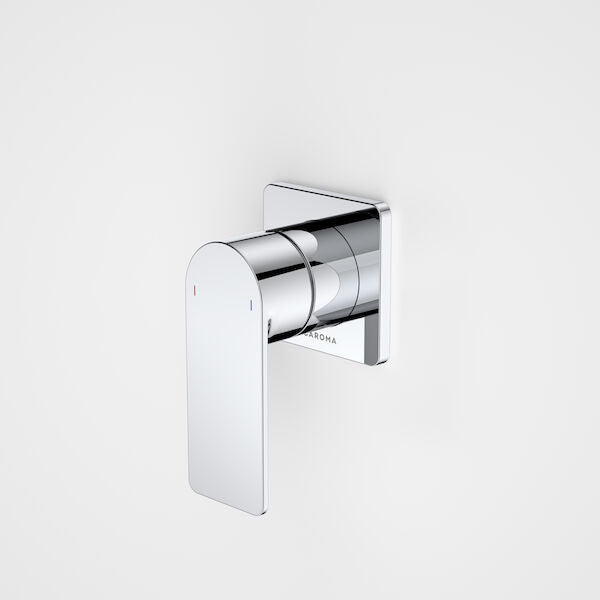 Caroma Urbane II Bath / Shower Mixer - Square Cover Plate - Chrome