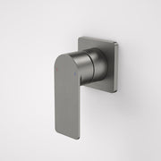 Caroma Urbane II Bath / Shower Mixer - Square Cover Plate - Gunmetal