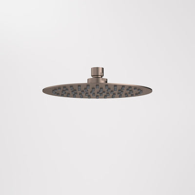 Caroma 200mm Round Rain Shower - Brushed Bronze