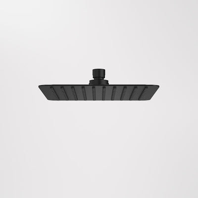 Caroma 200mm Square Rain Shower - Matte Black