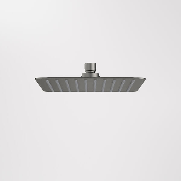 Caroma 200mm Square Rain Shower - Gunmetal
