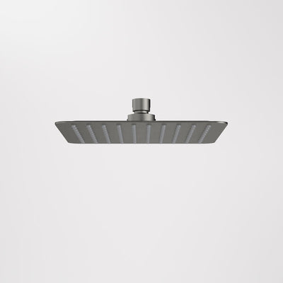 Caroma 200mm Square Rain Shower - Gunmetal