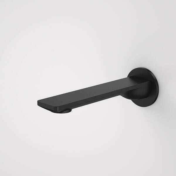 Caroma Urbane II 180mm Basin / Bath Outlet - Round Cover Plate - Matte Black