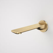 Caroma Urbane II 180mm Basin / Bath Outlet - Round Cover Plate - Brushed Brass