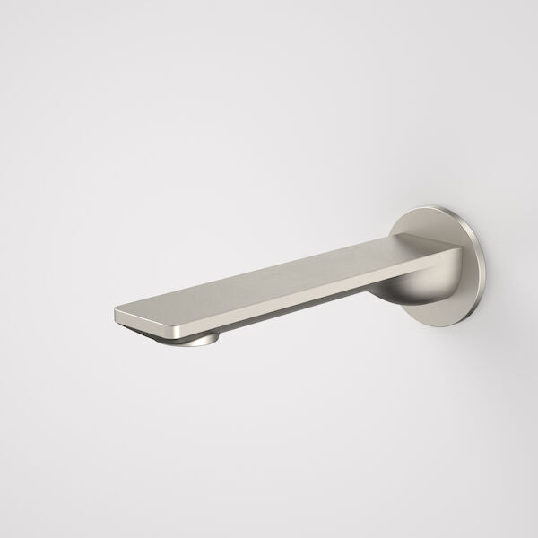 Caroma Urbane II 180mm Basin / Bath Outlet - Round Cover Plate - Brushed Nickel