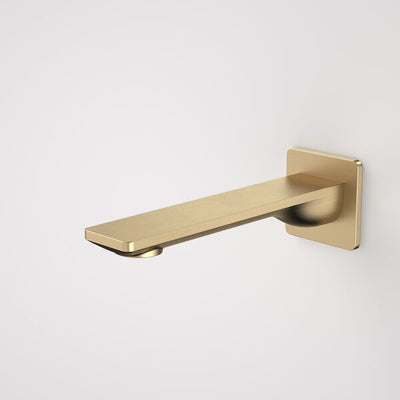 Caroma Urbane® II 180mm Basin / Bath Outlet - Square Cover Plate - Brushed Brass - LF