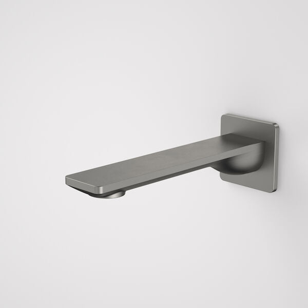 Caroma Urbane II 180mm Basin / Bath Outlet - Square Cover Plate - Gunmetal