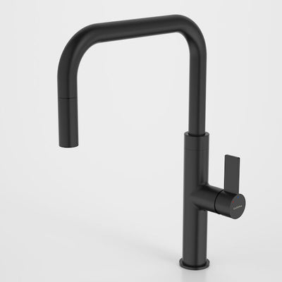 Caroma Urbane® II Pull Out Sink Mixer - Matte Black - Lead Free