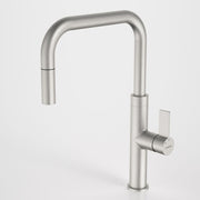 Caroma Urbane II Pull Out Sink Mixer - Brushed Nickel main view