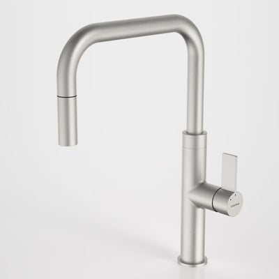 Caroma Urbane® II Pull Out Sink Mixer - Brushed Nickel - Lead Free