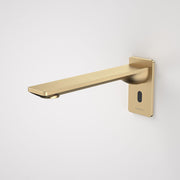Caroma Urbane II Sensor 220mm Wall Outlet Sales Kit - Brushed Brass