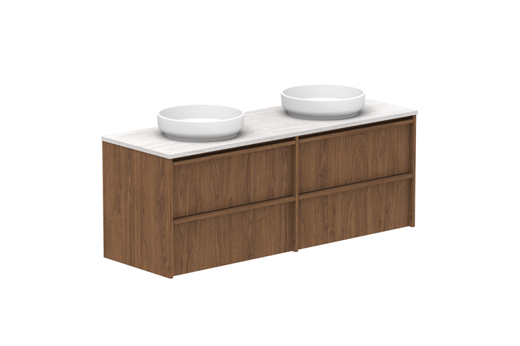 ADP Eli Wall Hung Vanity Cherry Pie Benchtop