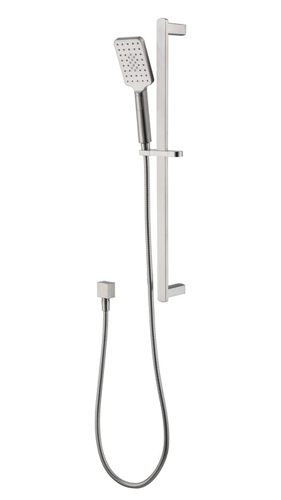 Modern National Kiama Shower On Rail - Chrome