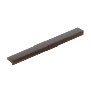 Momo Angle Pull Handle 128mm in Metallic Golden Brown