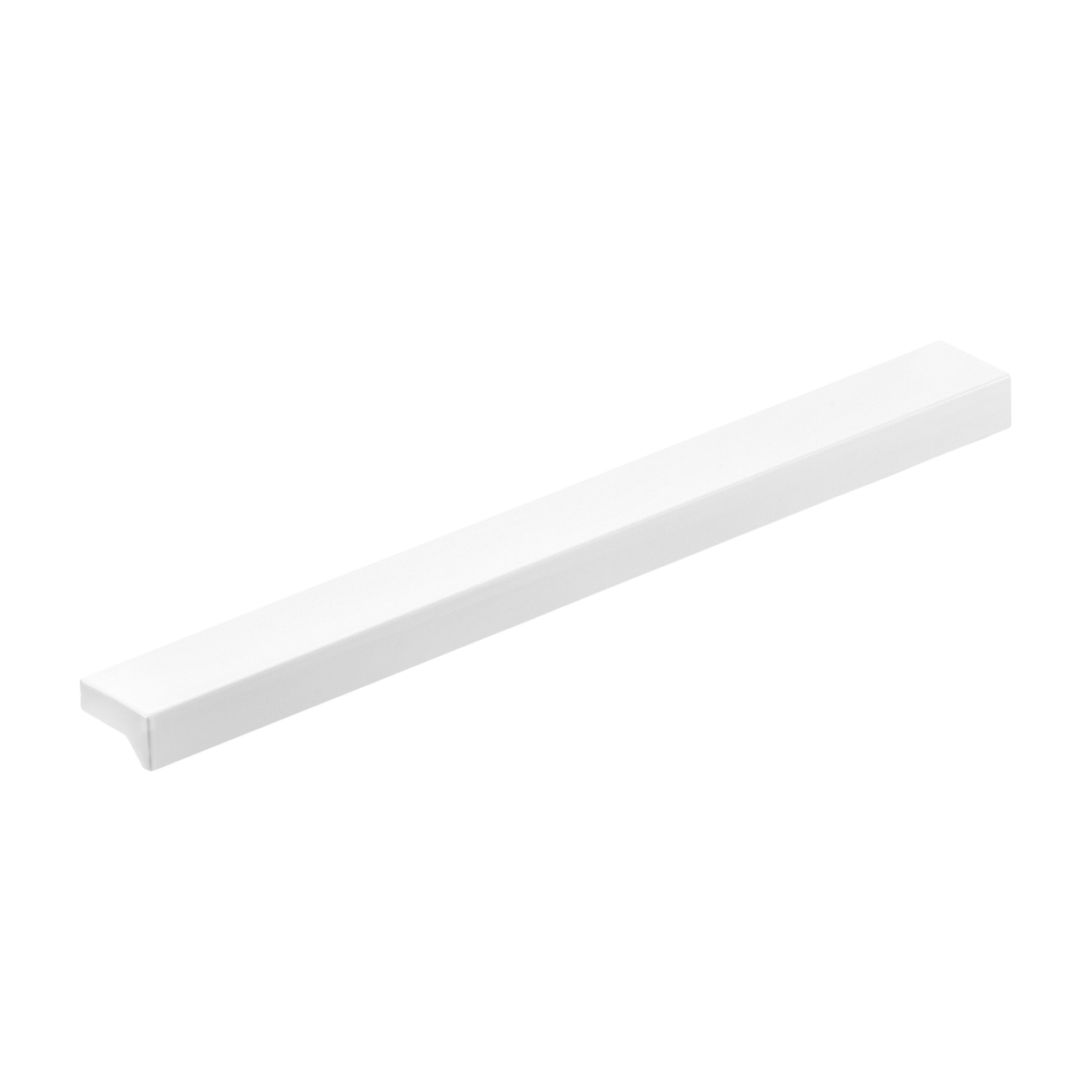 Momo Angle Pull Handle 128mm in Matt White