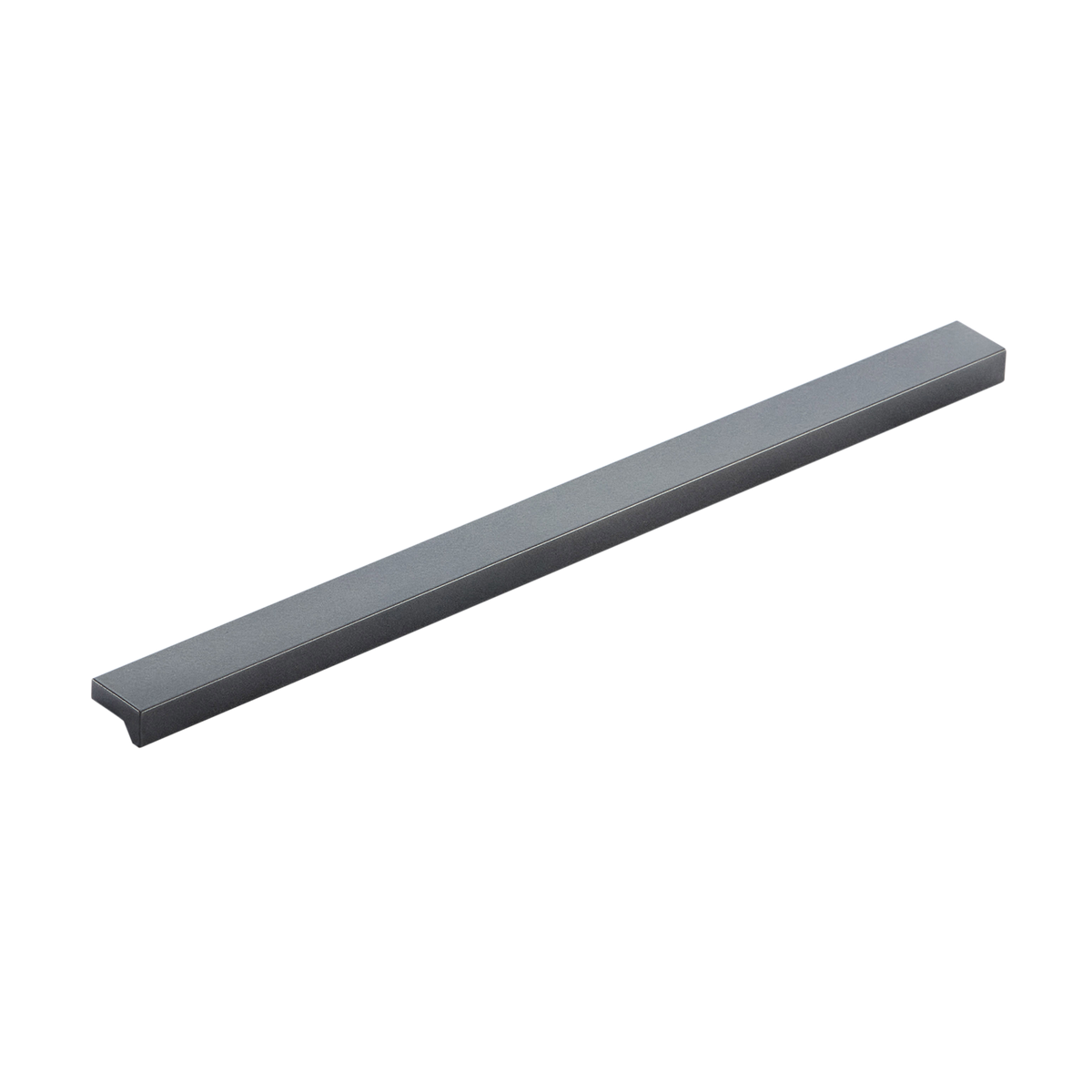 Momo Angle Pull Handle 192mm in Metallic Grey