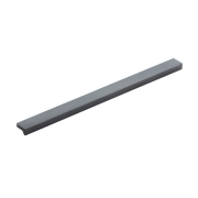 Momo Angle Pull Handle 192mm in Metallic Grey