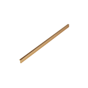 Momo Angle Pull Handle 480mm in Brushed Dark Brass