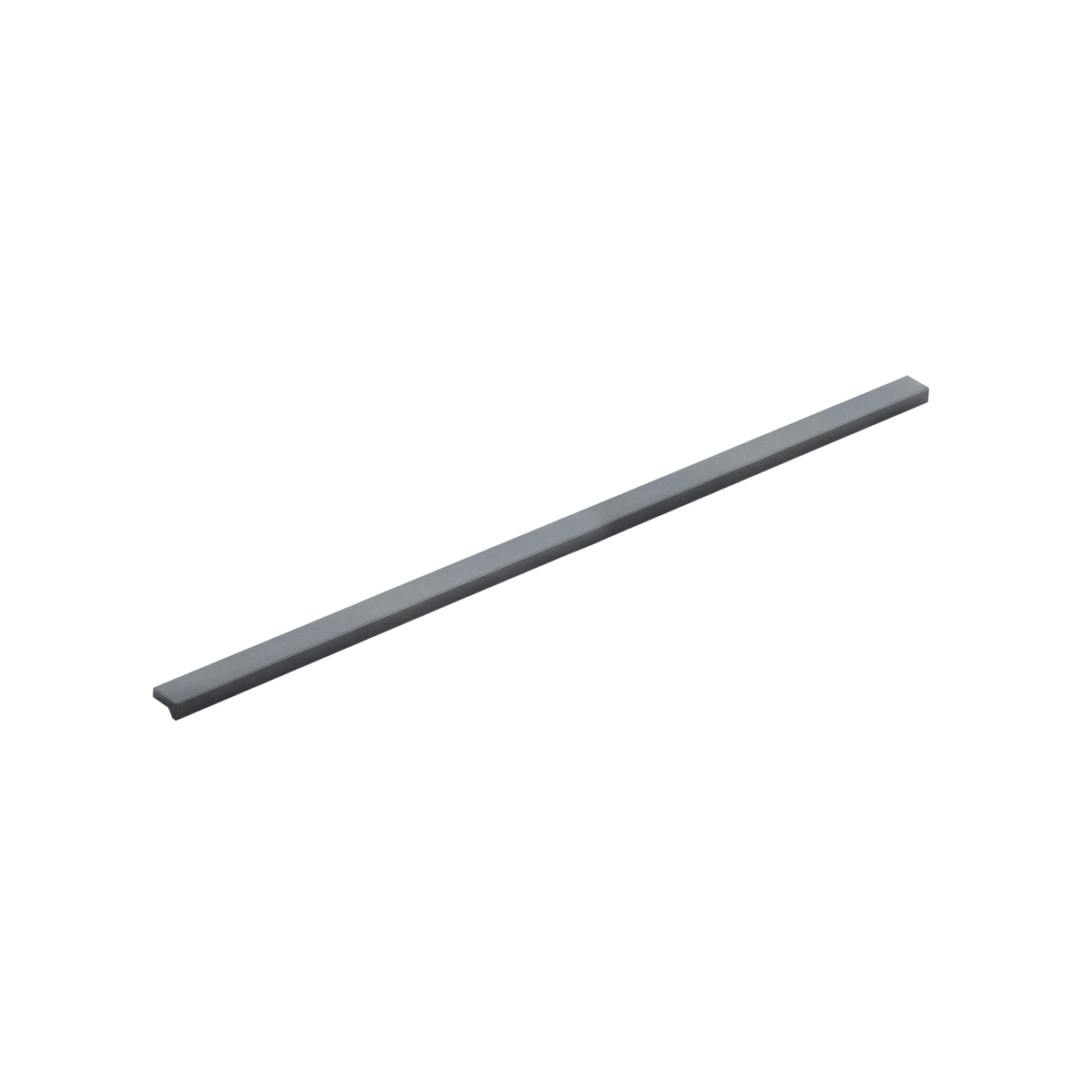 Momo Angle Pull Handle 480mm in Metallic Grey