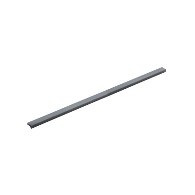 Momo Angle Pull Handle 480mm in Metallic Grey