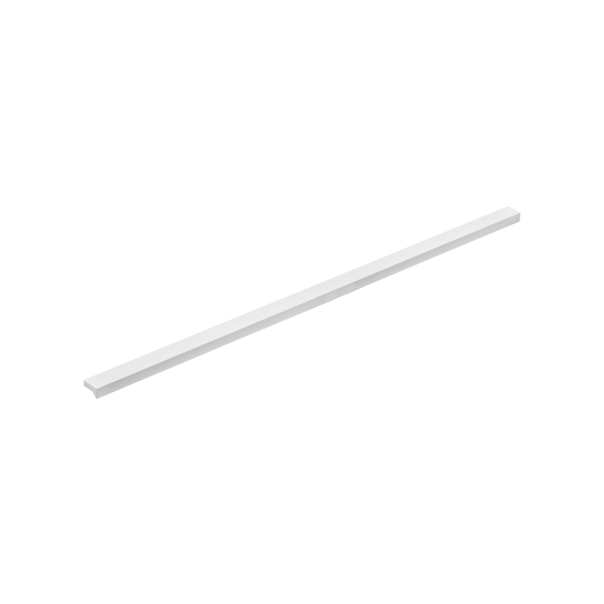 Momo Angle Pull Handle 480mm in Matt White