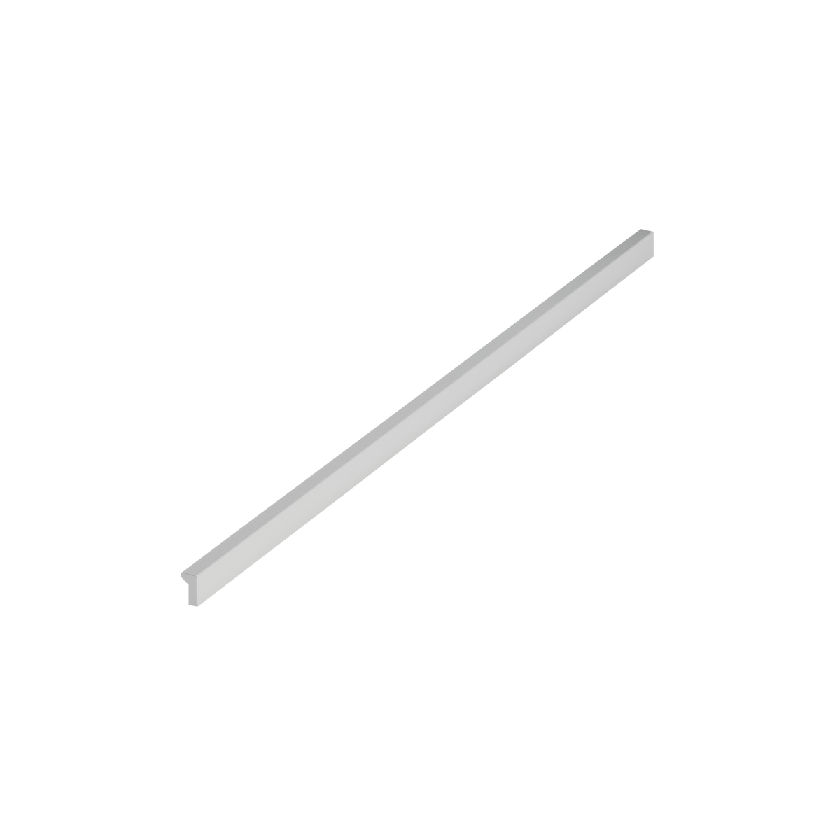 Momo Angle Pull Handle 480mm in Matt White - view 2