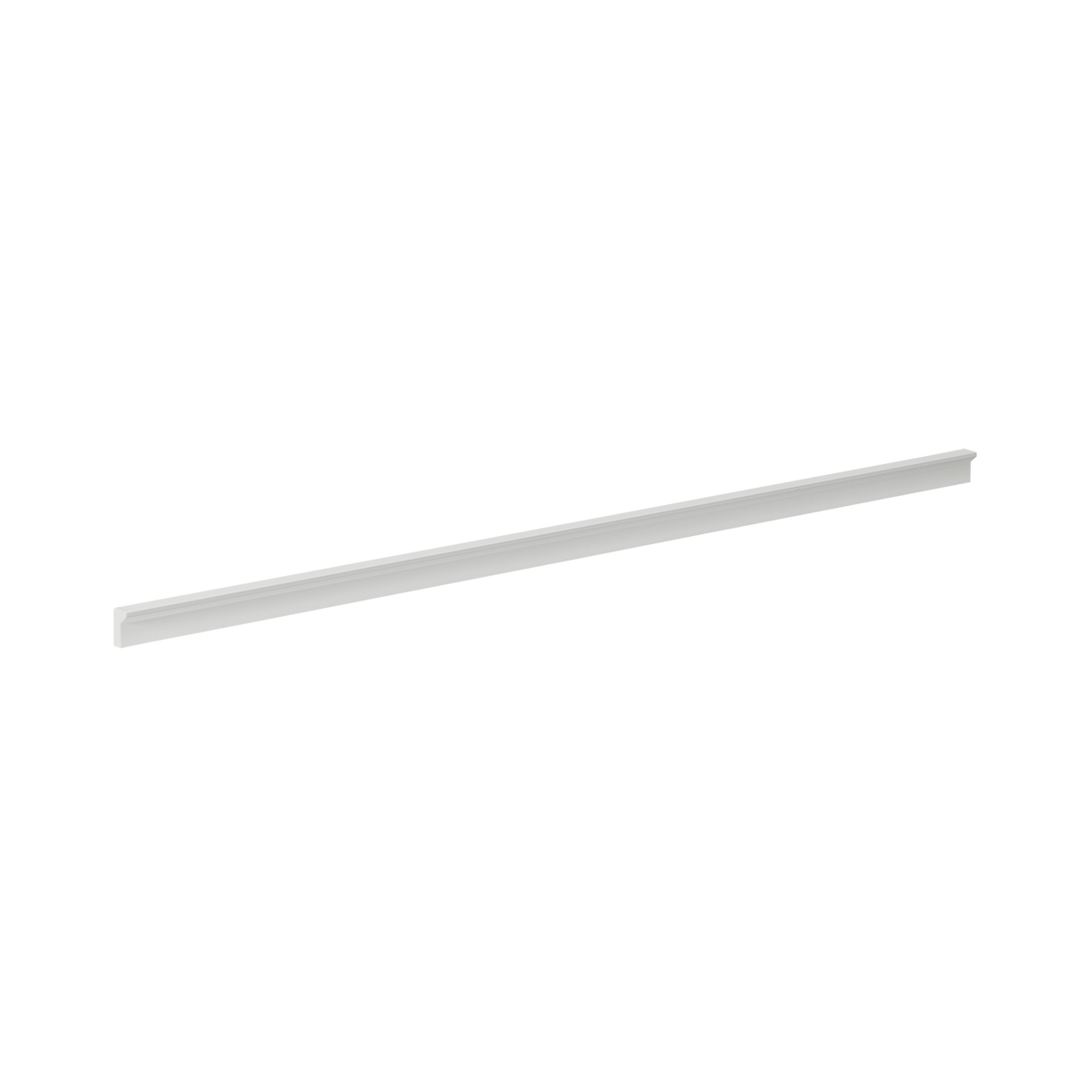 Momo Angle Pull Handle 480mm in Matt White - view 3