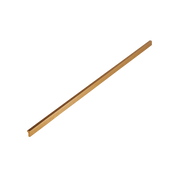Momo Angle Pull Handle 640mm in Brushed Dark Brass