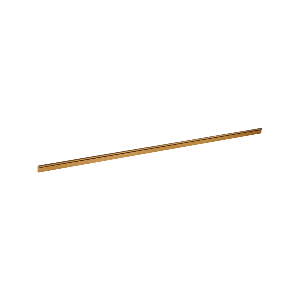 Momo Angle Pull Handle 640mm in Brushed Dark Brass - view 2