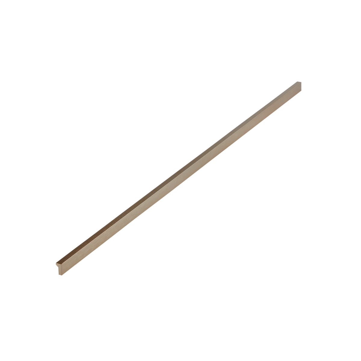 Momo Angle Pull Handle 640mm in Dull Brushed Nickel