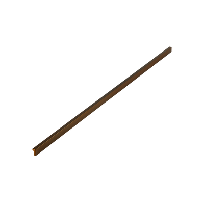 Momo Angle Pull Handle 640mm in Metallic Golden Brown