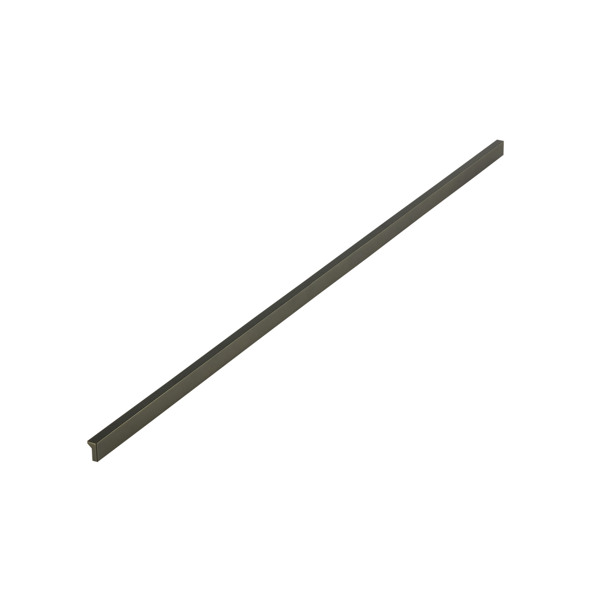 Momo Angle Pull Handle 640mm in Metallic Grey