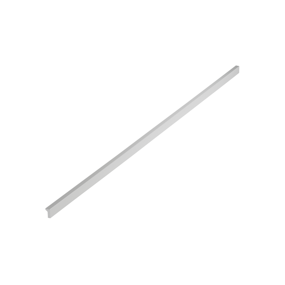 Momo Angle Pull Handle 640mm in Matt White - view 2
