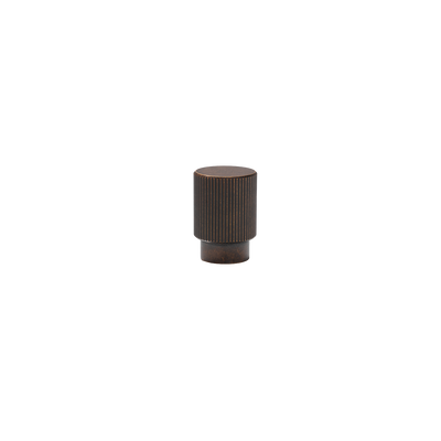 Momo Arpa Round Knob 22mm in Antique Brass