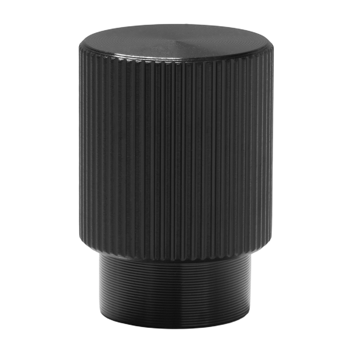 Momo Arpa Round Knob 22mm in Brushed Black - view 2