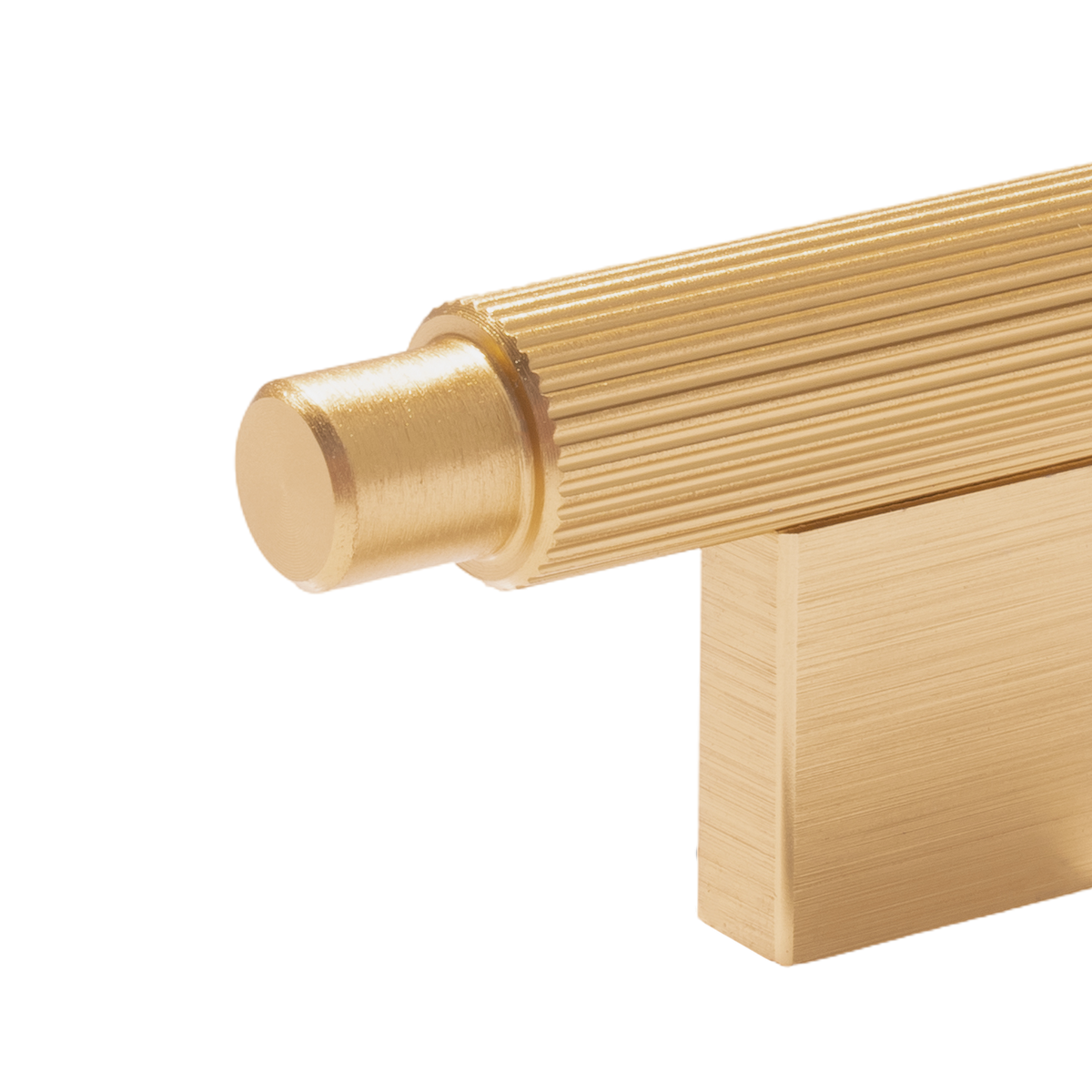 Momo Arpa T Knob 70mm in Brushed Dark Brass - view 3