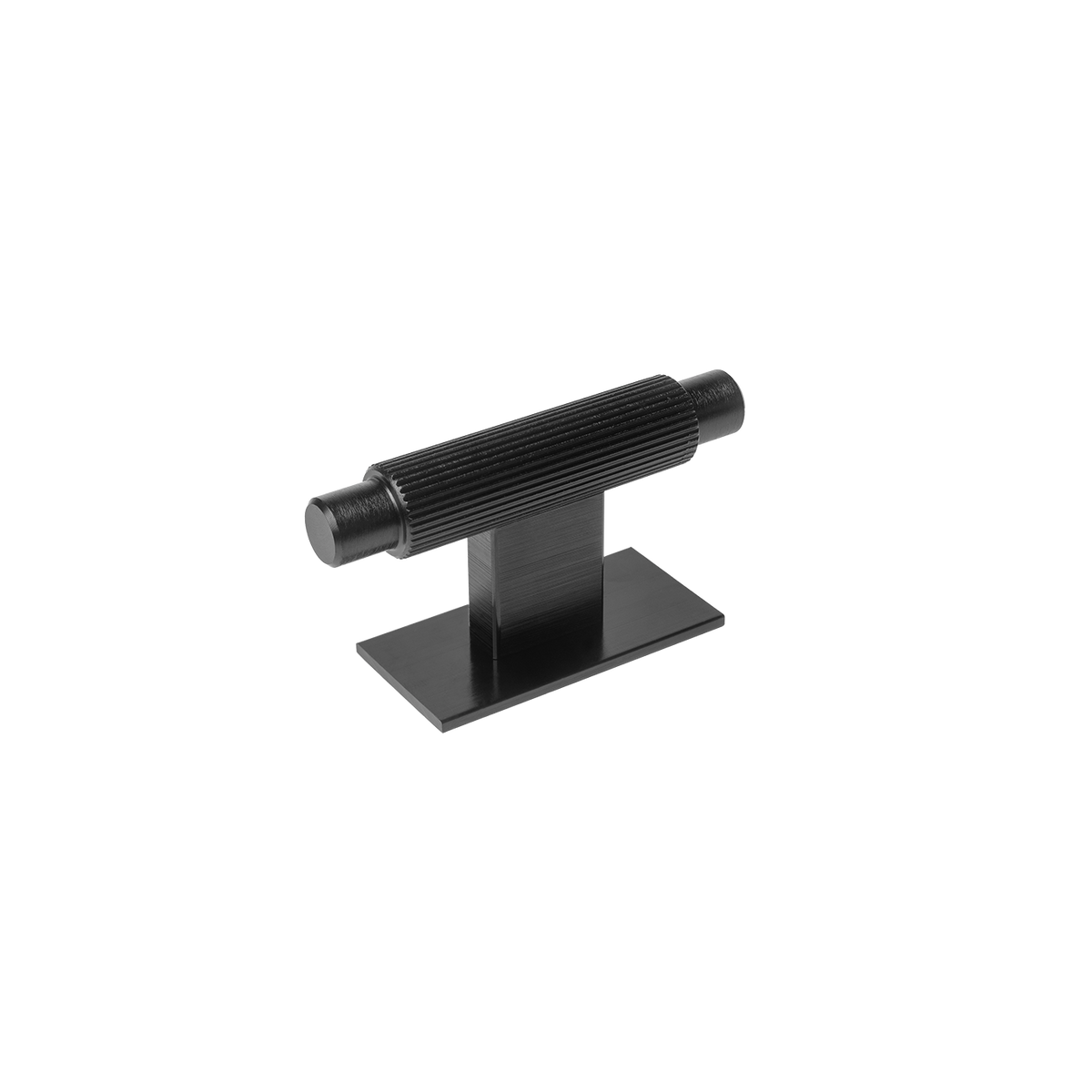 Momo Arpa T Knob and Backplate 70mm in Brushed Black