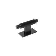 Momo Arpa T Knob and Backplate 70mm in Brushed Black
