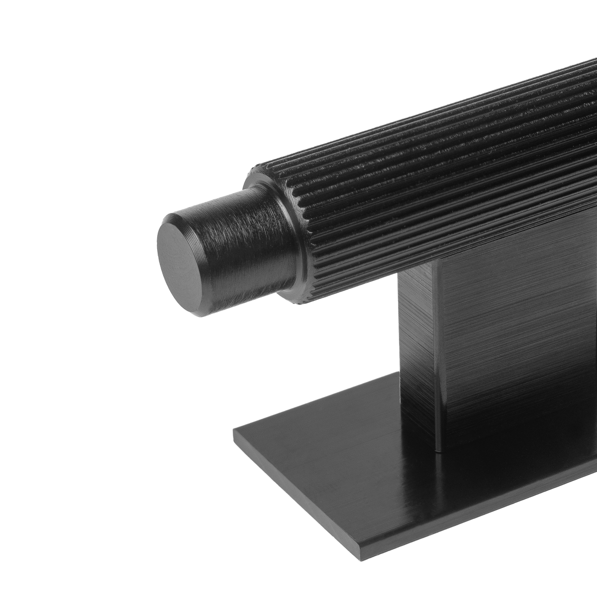 Momo Arpa T Knob and Backplate 70mm in Brushed Black - view 3